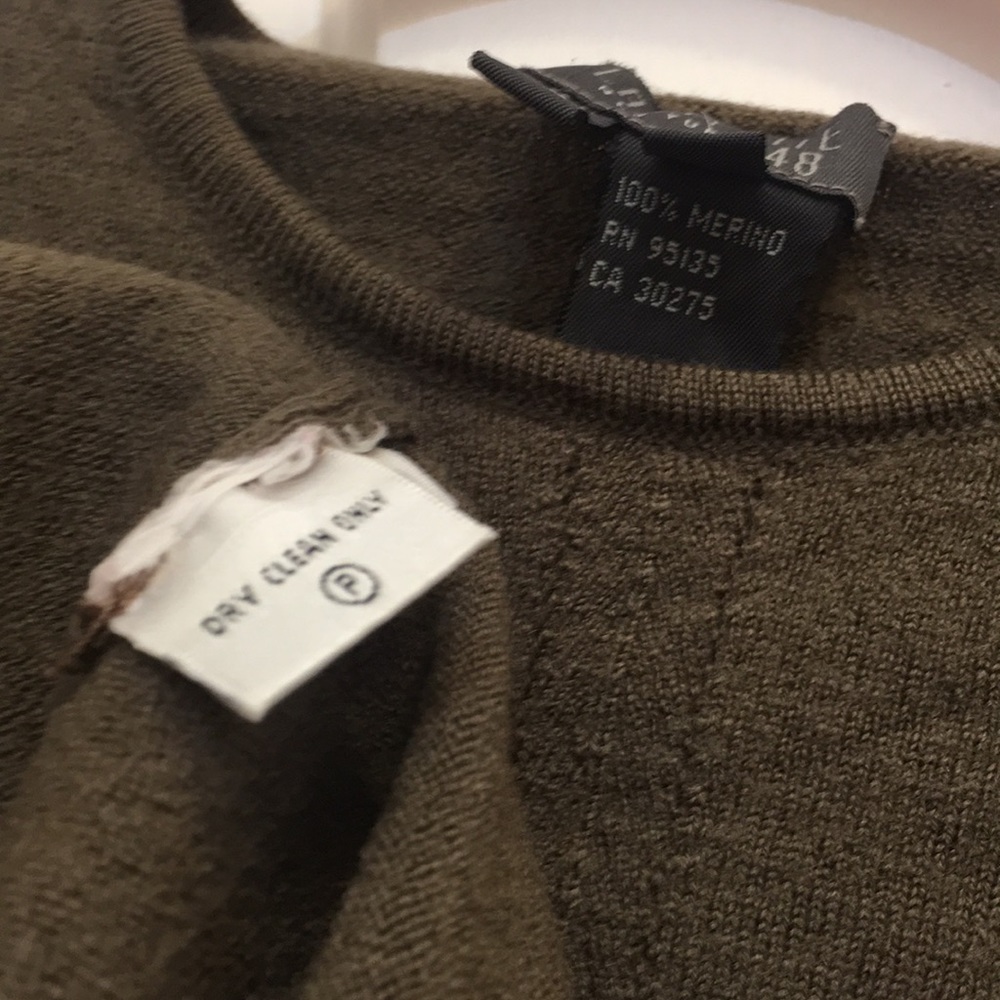 Lafayette 148 NY - 100% Laine Merino Knit Top - Picture 5 of 5